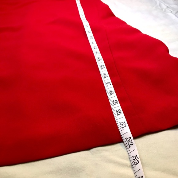 Macy’s Calvin Klein Red Dress - Picture 7 of 8